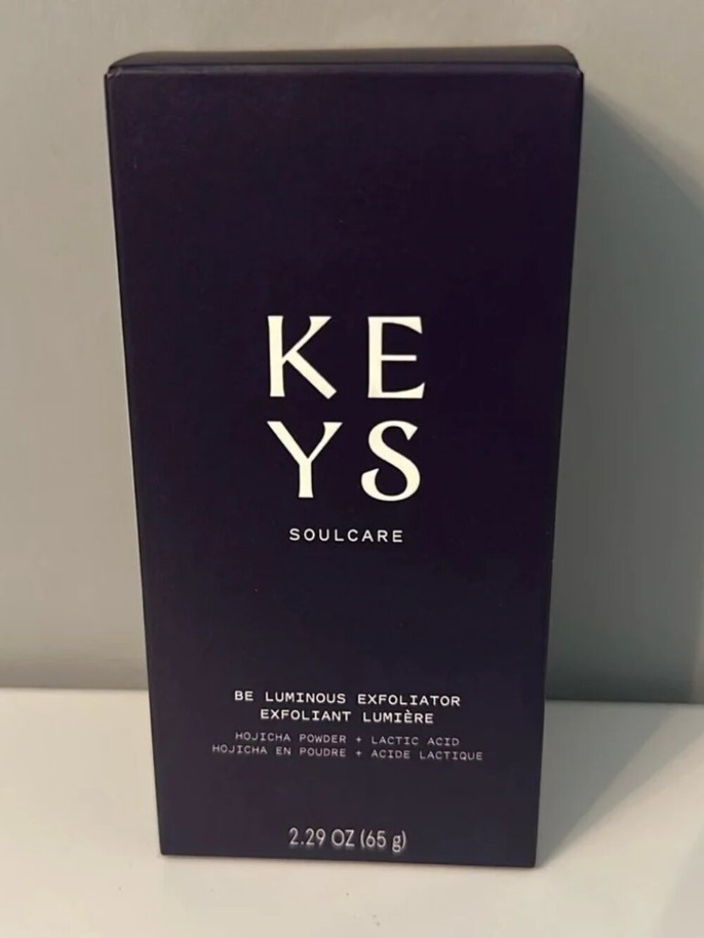 NEW Keys Soulcare Be Luminous Exfoliator